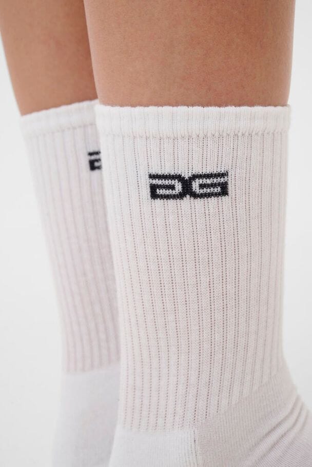 Gestuz - Gzgg Socks 10910919 - 110601 - Bright White Strømper 
