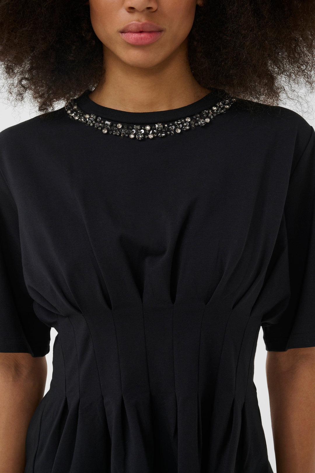 Gestuz - Gzinez Deco Tee 10911653 - 100017 - Black T-shirts 