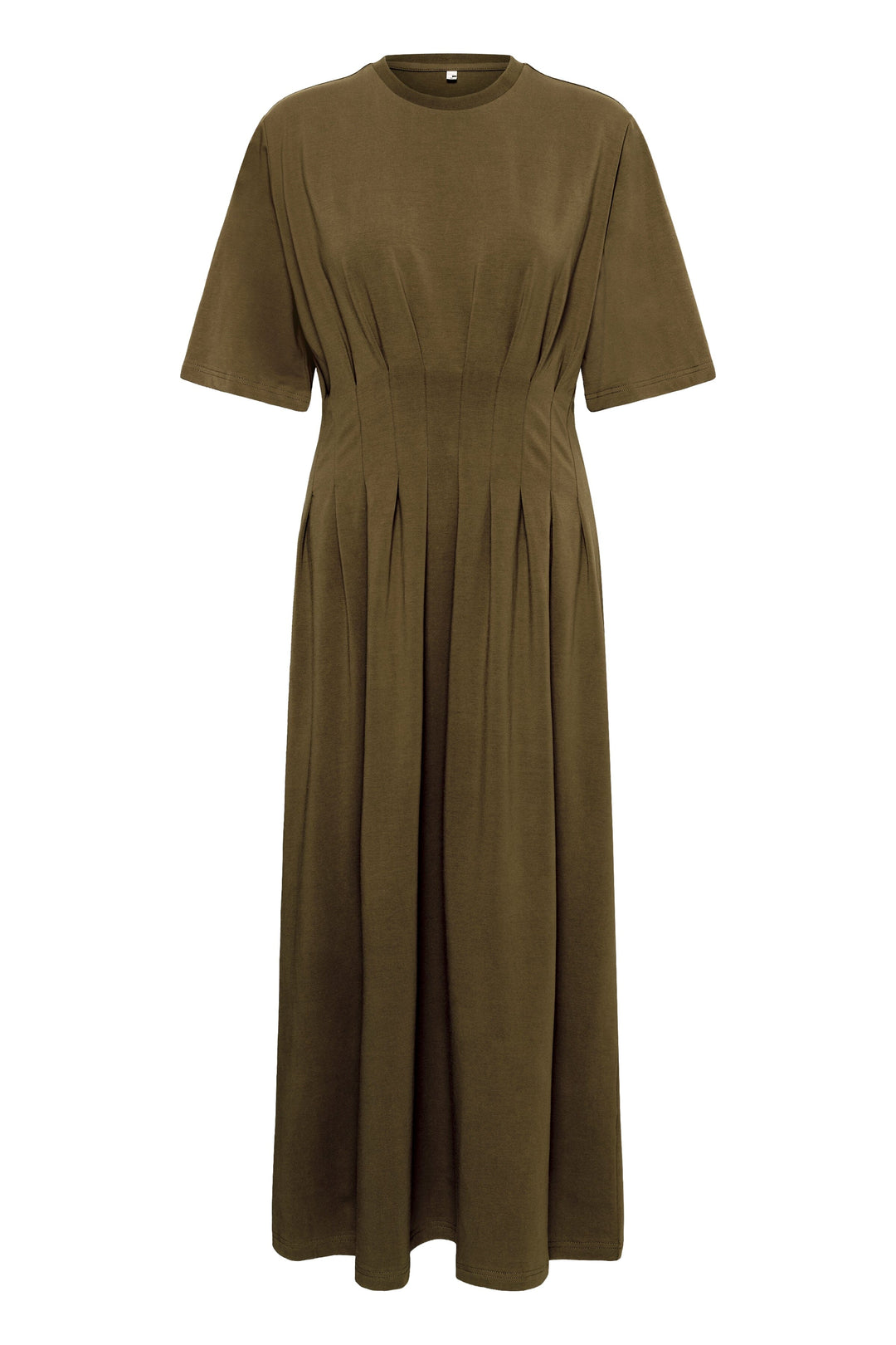 Gestuz - Gzinez Long Dress 10911383 - 190622 - Military Olive Kjoler 