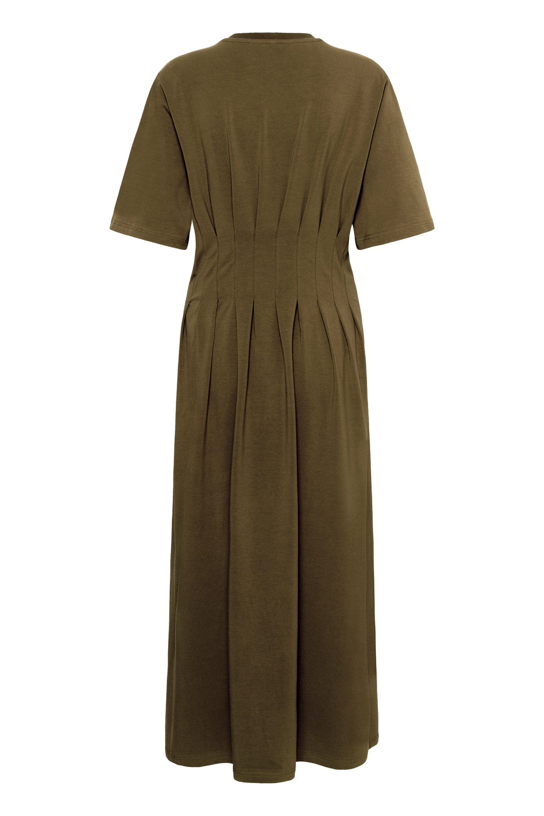 Gestuz - Gzinez Long Dress 10911383 - 190622 - Military Olive Kjoler 