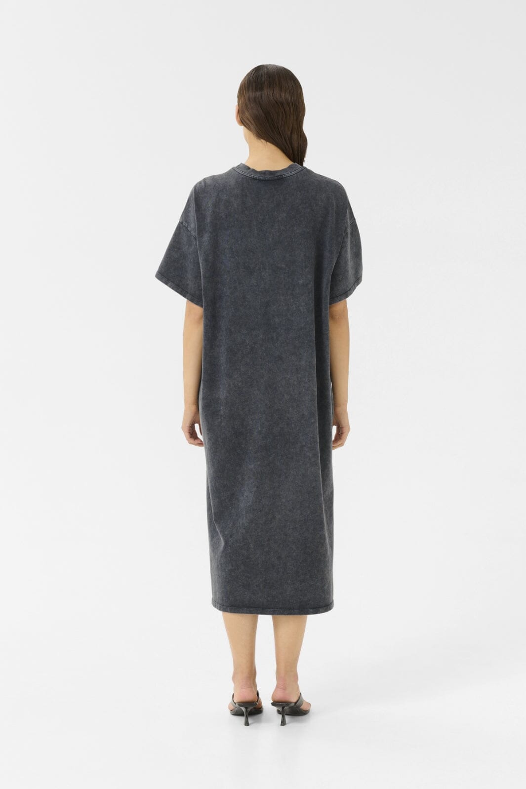 Gestuz - Gzjio Dress 10910364 - 106053 - Dark Grey Washed Kjoler 