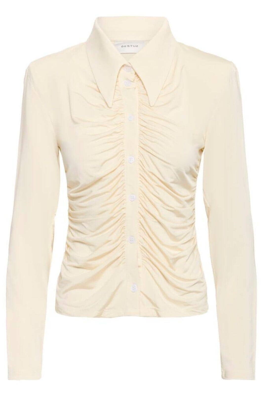 Gestuz - Gzlaily Shirt 10909965 - 110103 - Egret Skjorter 