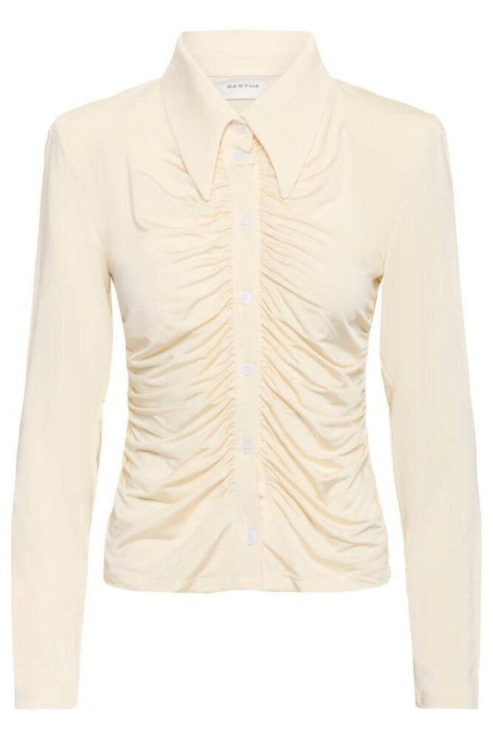 Gestuz - Gzlaily Shirt 10909965 - 110103 - Egret Skjorter 