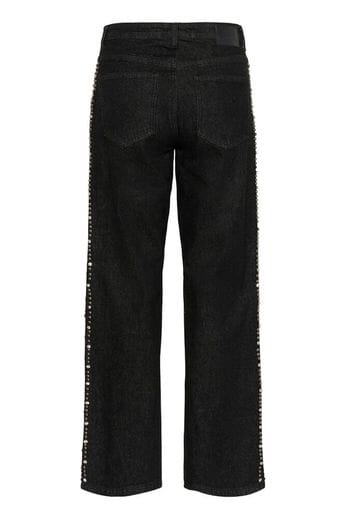 Gestuz - Gzlee Wide Jeans 10910795 - 100017 - Black Jeans 