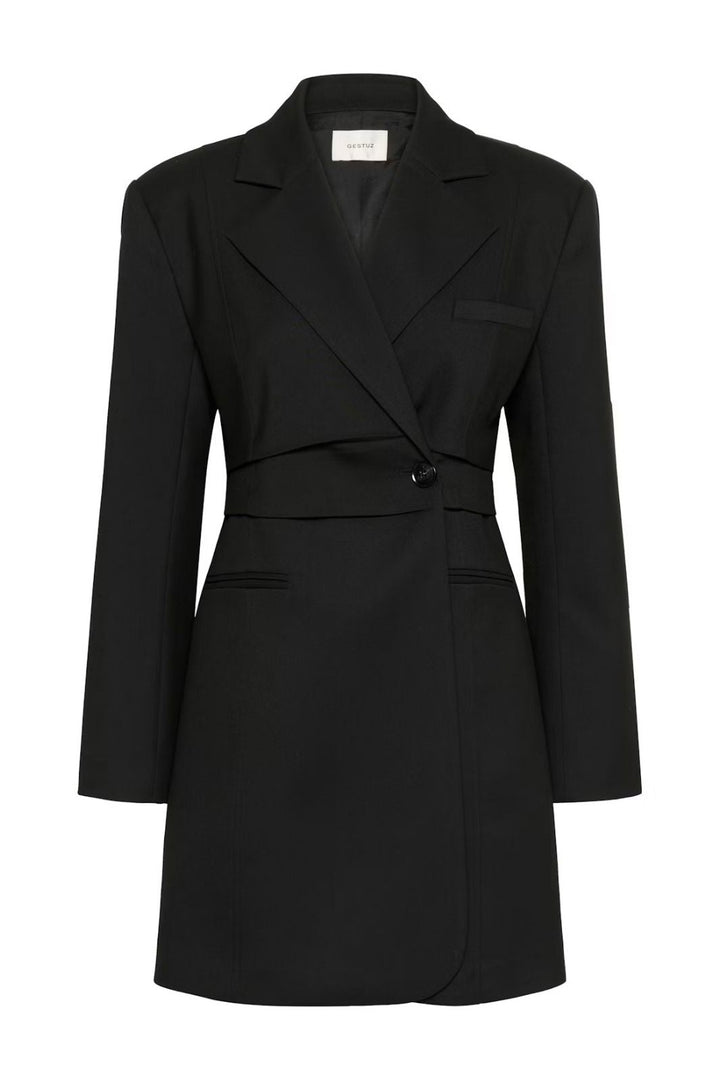 Gestuz - Gzpauline Blazer Dress 10910616 - 100017 - Black Kjoler 