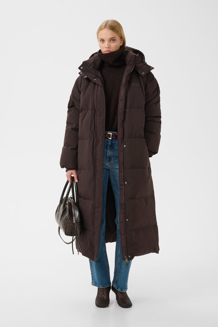 Gestuz - Gzroa Long Puffer 10911236 - 191018 - Ganache Jakker 