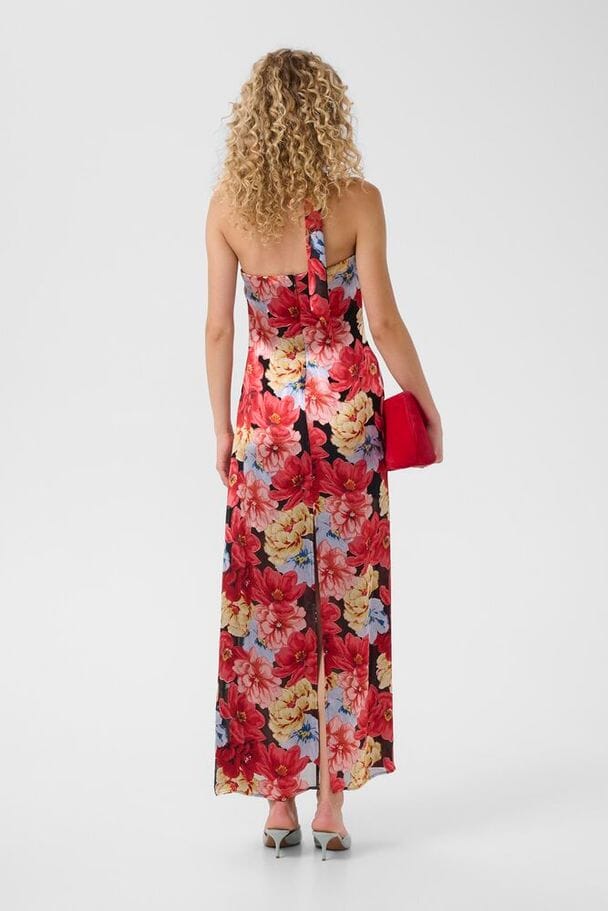 Gestuz - Gzsigrida P Silk Dress 10911030 - 109158 - Dessert Flower Multi Kjoler 