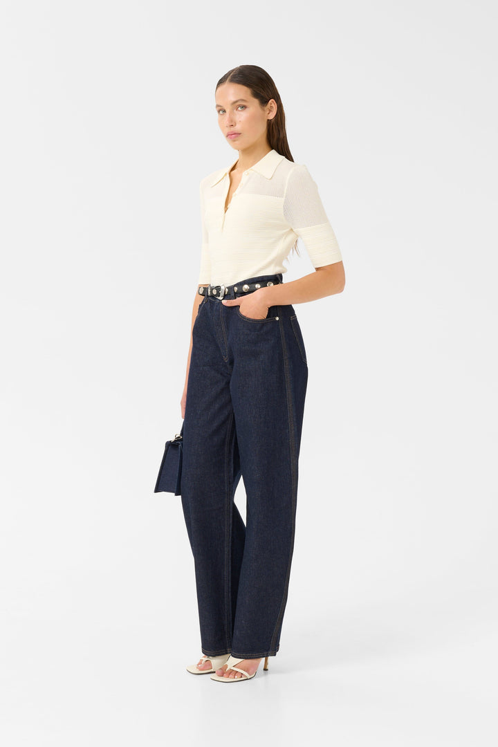 Gestuz - Gzsummer Wide Jeans 10910391 - 107896 - Unwashed Denim Jeans 