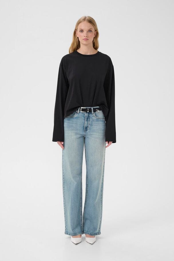 Gestuz - Gzzolani Wide Jeans 10910876 - 104590 - Washed Blue Jeans 