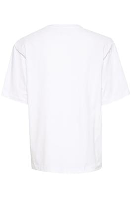 Gestuz - Samurillygz Back Emb Tee - 110601 Bright White T-shirts 