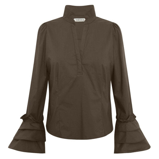 Gossia - Astago Shirt G2259 - Milk Chocolate Skjorter 