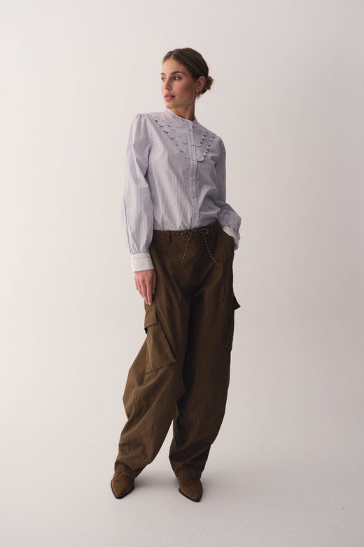 Gossia - Carlinego Cargo Pants G2941 - Khaki Brown Bukser 