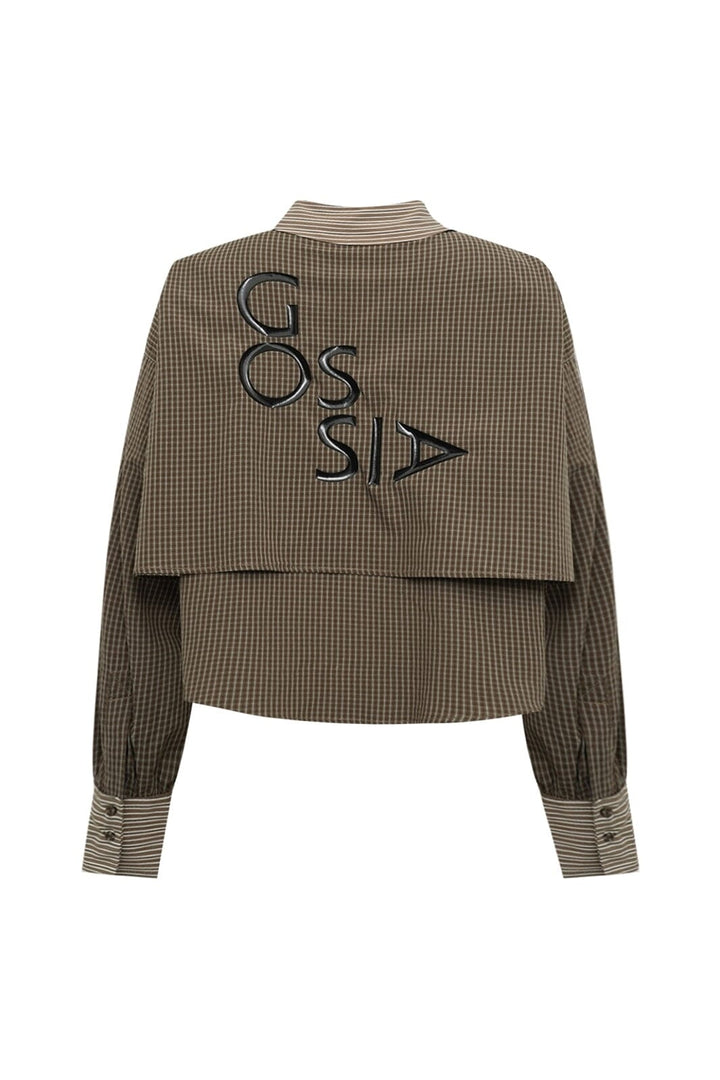 Gossia - Chalinego Shirt G3211 - Brown Checks