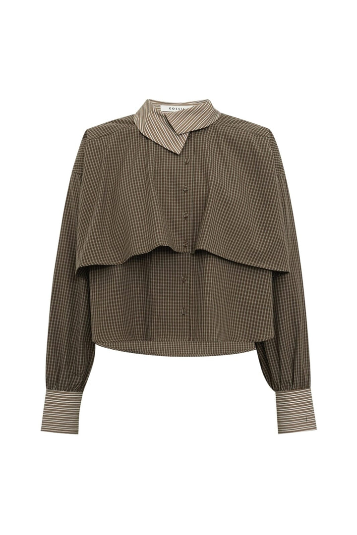 Gossia - Chalinego Shirt G3211 - Brown Checks