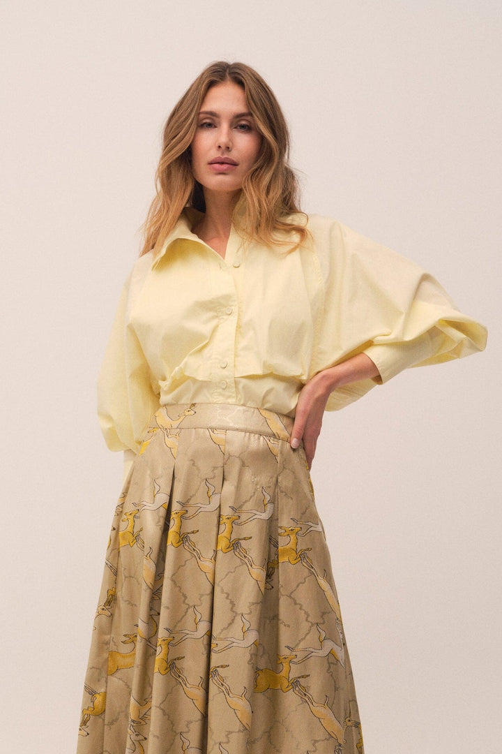 Gossia - Chalottego Shirt G2741 - Soft Lemon Skjorter 