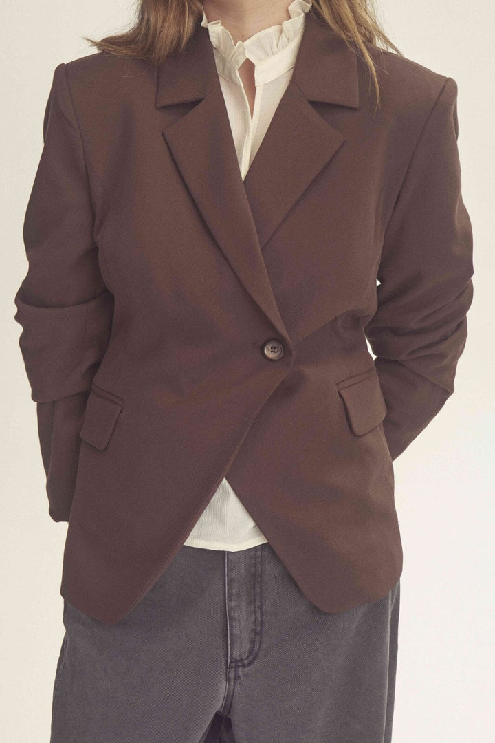 Gossia - Donnago Blazer G2668 - Coffee Blazere 