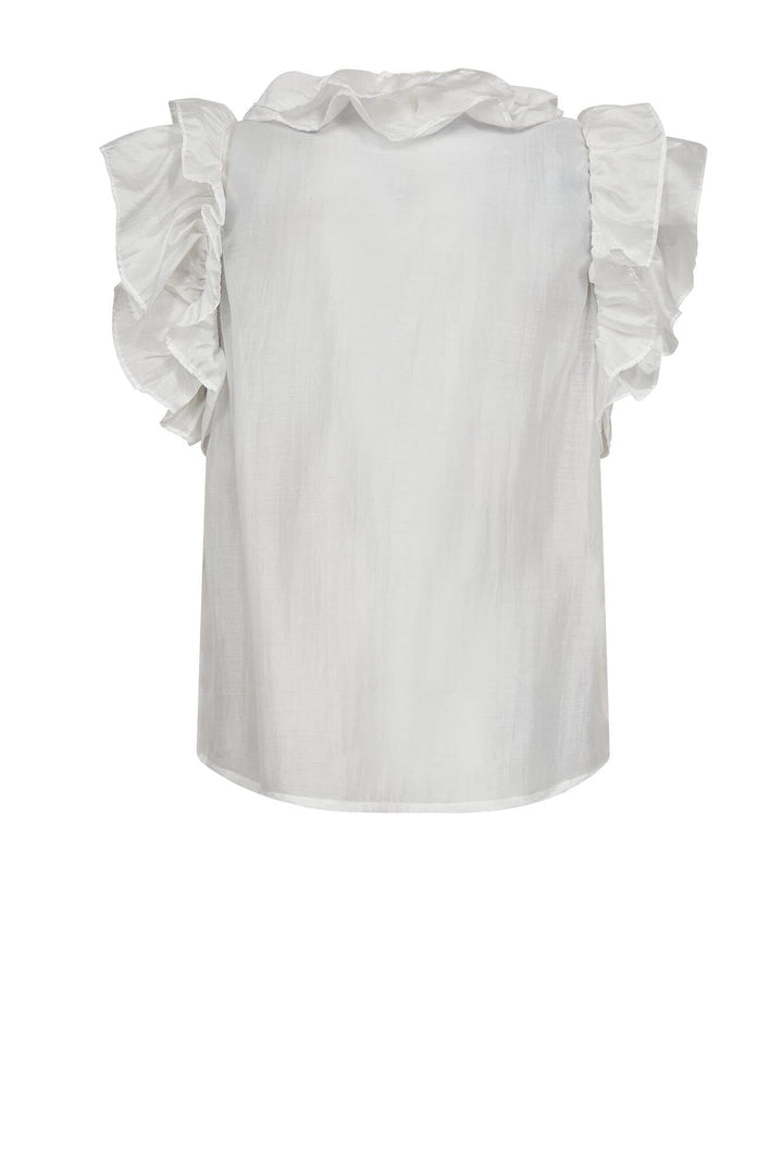 Gossia - Emblago Blouse G3160 - Off-White Bluser 