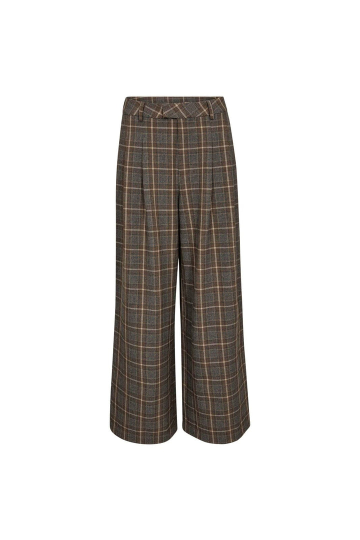 Gossia - Emilinego Pants G3261 - Brown Checks