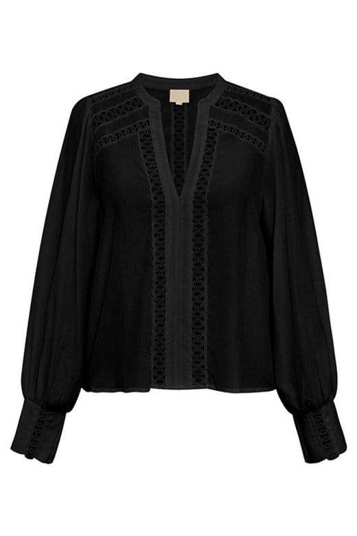 Gossia - Frejago Blouse G2637 - Black Bluser 