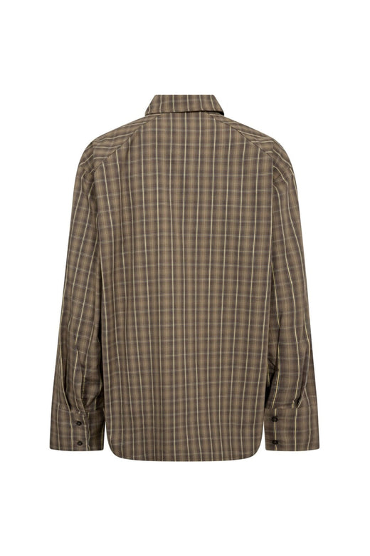 Gossia - Galinago Shirt G3244 - Brown / Yellow Checks