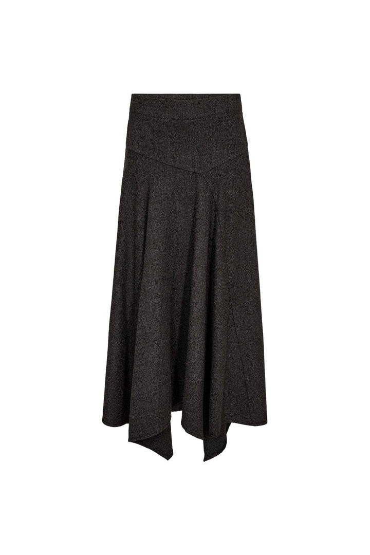 Gossia - Hannahgo Skirt G3188 - Dark Grey Melange