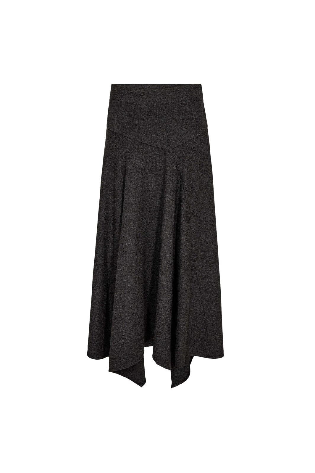 Gossia - Hannahgo Skirt G3188 - Dark Grey Melange