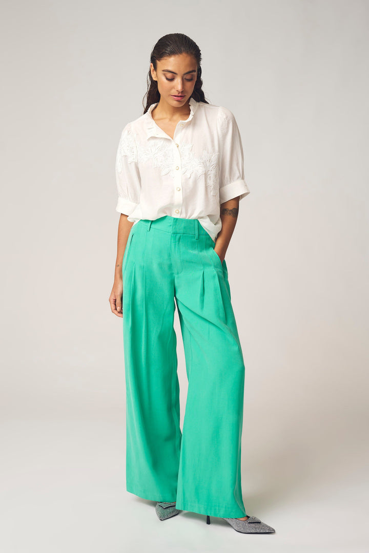 Gossia - Katlago Jo Pants G1770 - Diamond Green Bukser 