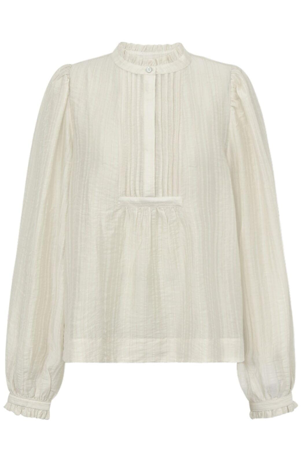 Gossia - Nadiago Joi Blouse G2698 - Creme Bluser 