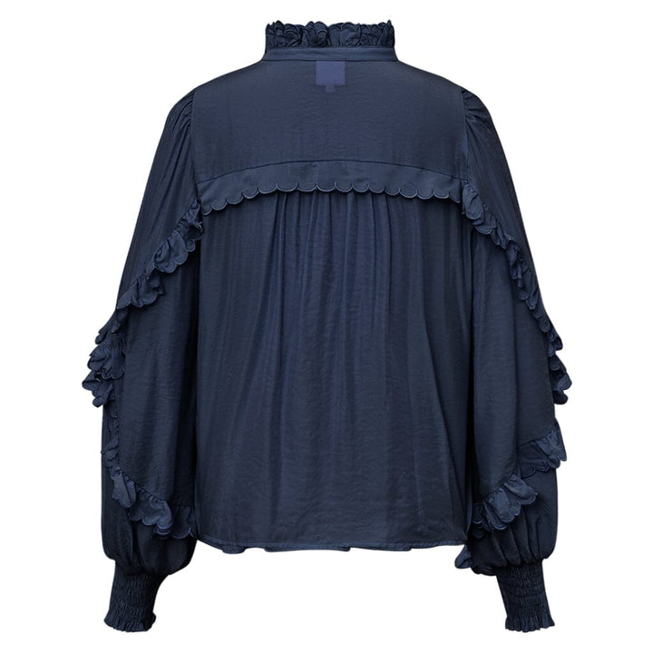 Gossia - Nanago Blouse G2618 - Dark Navy Bluser 