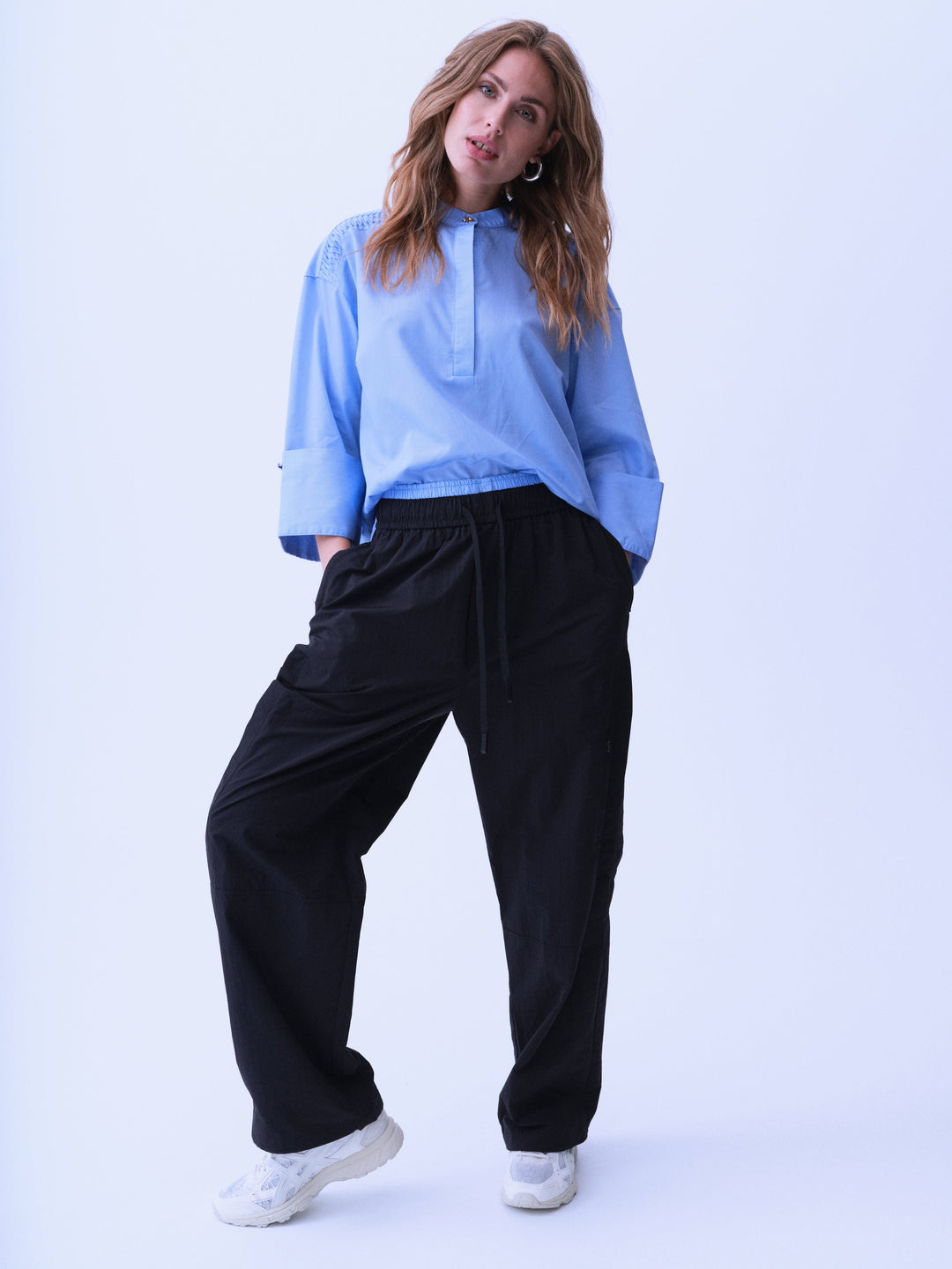 Gossia - Natasiago Track Pants G2803 - Black Bukser 