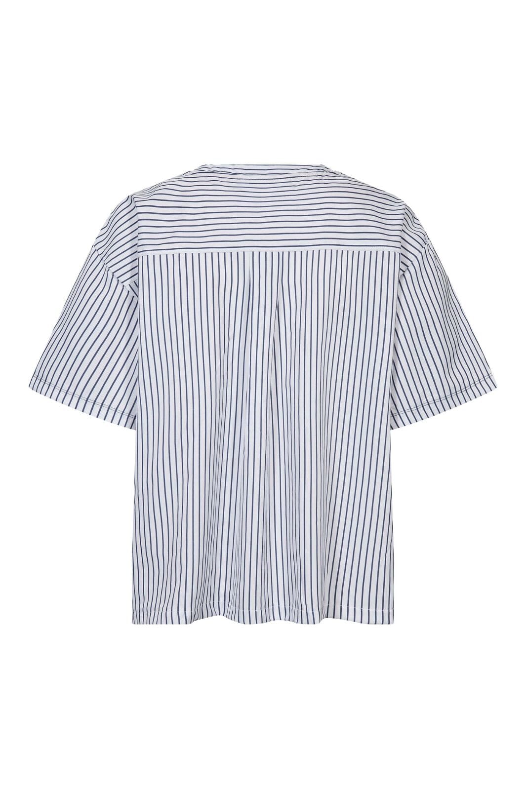 Gossia - Welago Mix Tee G3189 - Navy T-shirts 