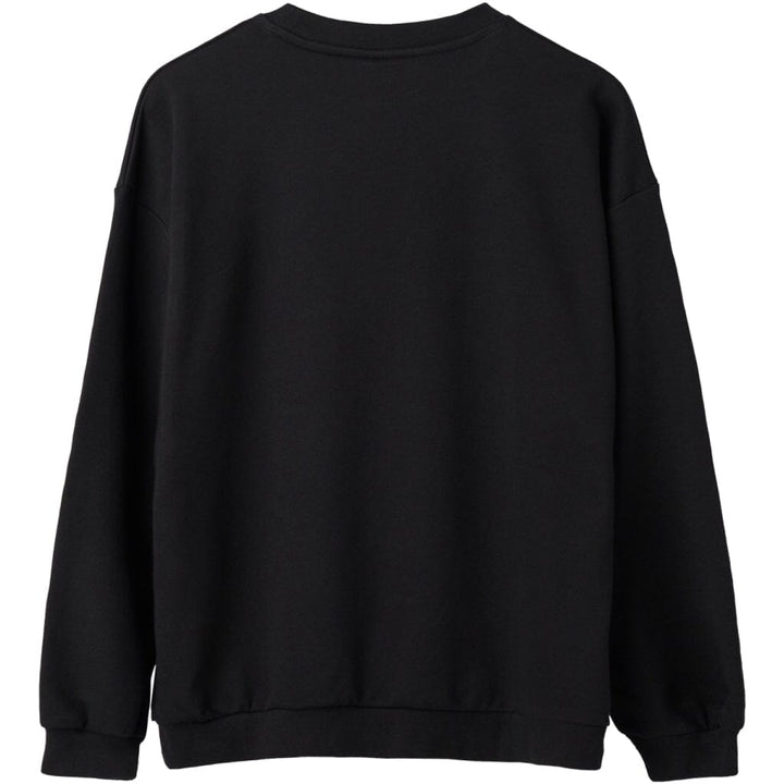 H2O - Base Woman Sweat O'Neck - 3500 Black Sweatshirts 