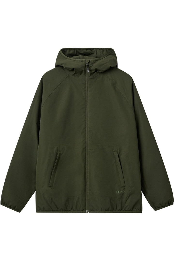 H2O - Læsø Padded Jacket 101023 - 3020 - Army