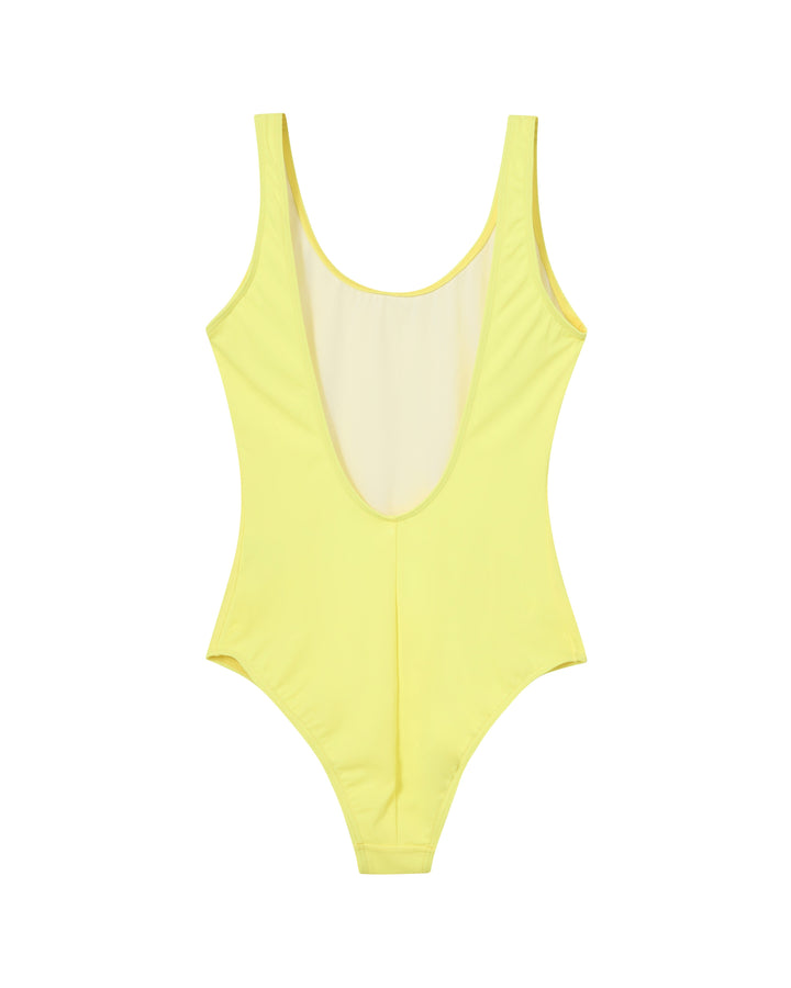 H2O - Tornø Logo Swimsuit 100956 - 5024 - Lemon Pie Badedragter 