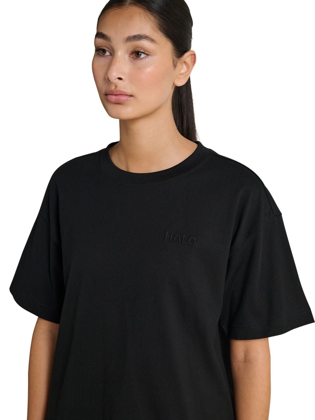 Halo - Women Logo T-Shirt 231880 - 2001 - Black T-shirts 