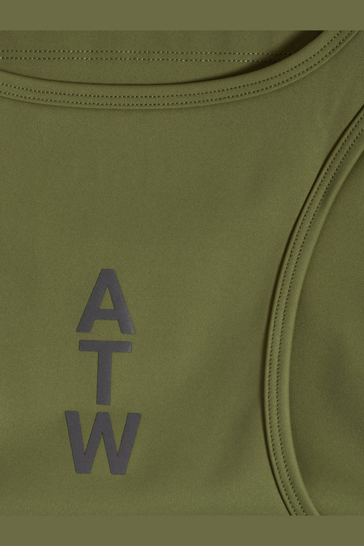 Halo - Women Training Top 610507 - 6096 - Olive Drab