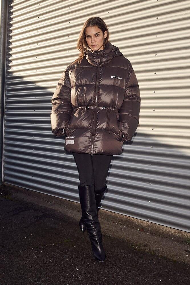 Haute L'Amitié - Climb Puffer Jacket HL10186 - Mocca Jakker 
