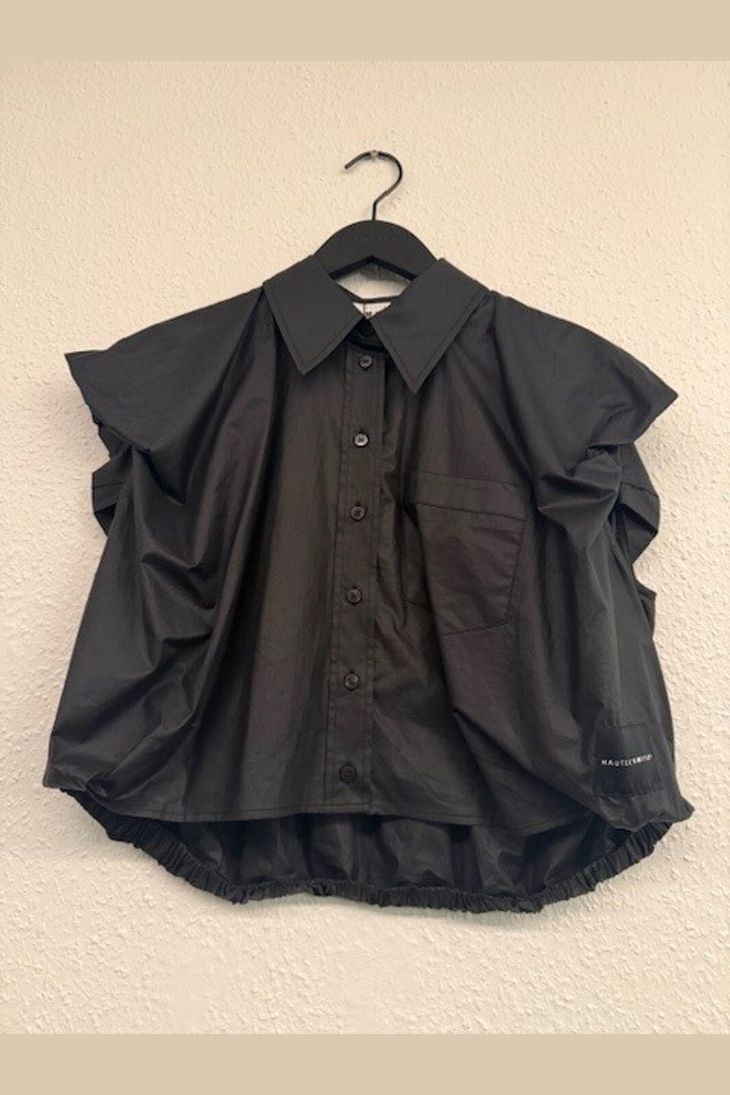 Haute L'Amitié - Dinnie Ns Coated Shirt HL10668 - Black