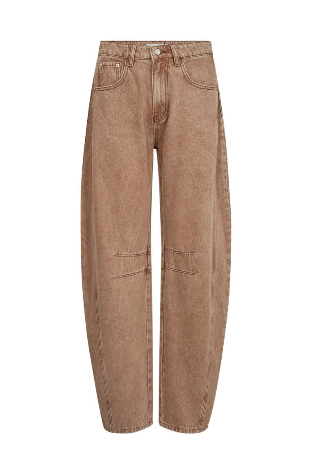 Haute L'Amitié - Drew Barrel Panel Jeans HL10499 - Camel