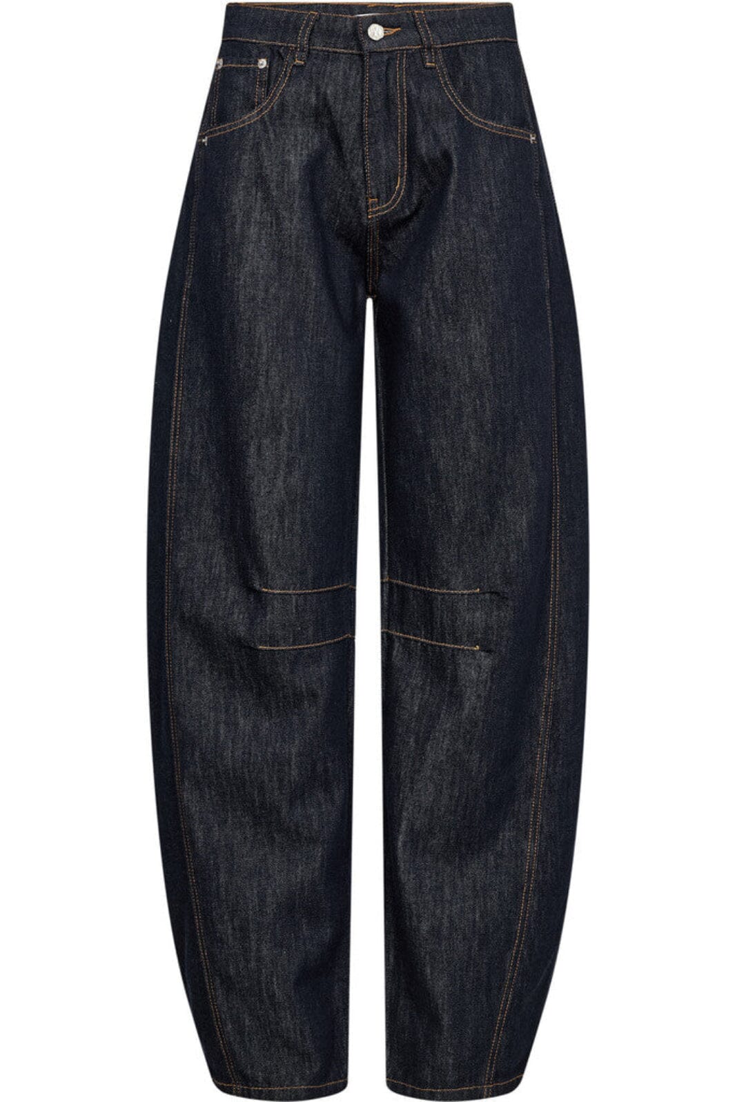 Haute L'Amitié - Drew Barrel Panel Jeans Unwashed HL10569 - Used Denim Jeans 