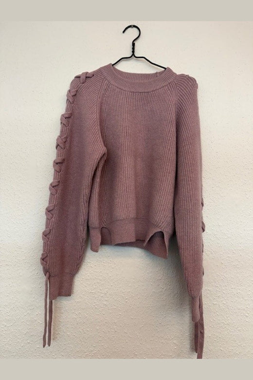 Haute L'Amitié - Duke Tie Knit HL10824 - Iced Rose