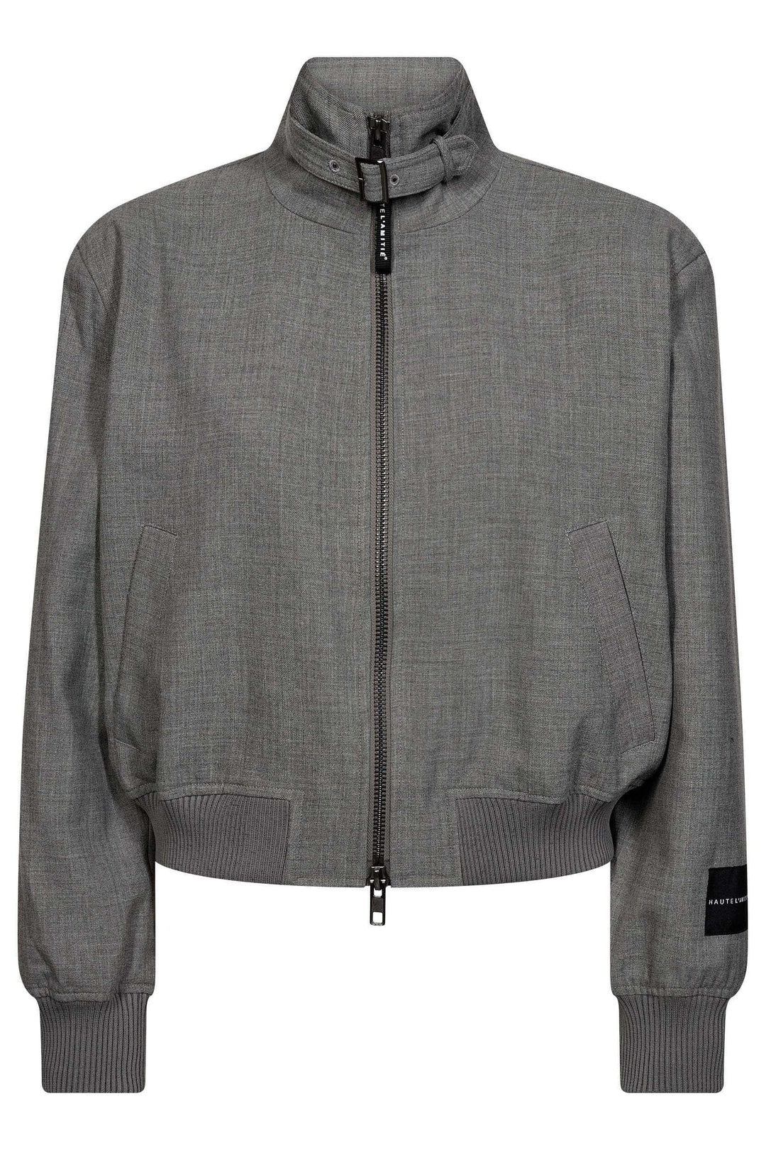 Haute L'Amitié - Essie Bomber Jacket Hl11162 - Grey Jakker 