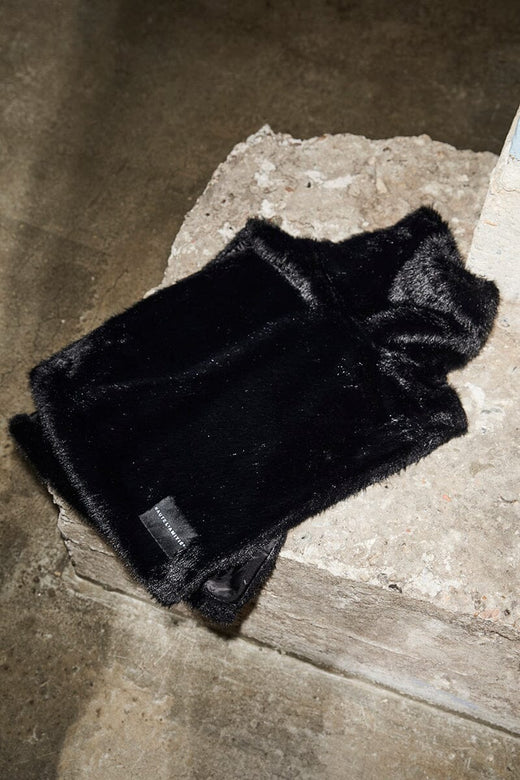 Haute L'Amitié - Fur Neck Warmer HL10681 - Black Accessories 