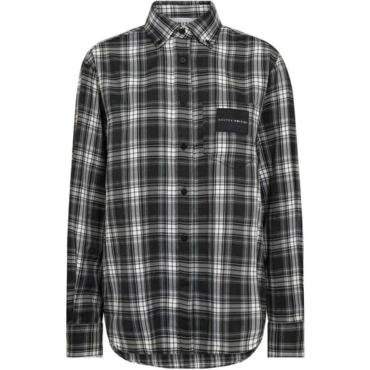 Haute L'Amitié - Haute Check Shirt HL10645 - Grey Check Skjorter 