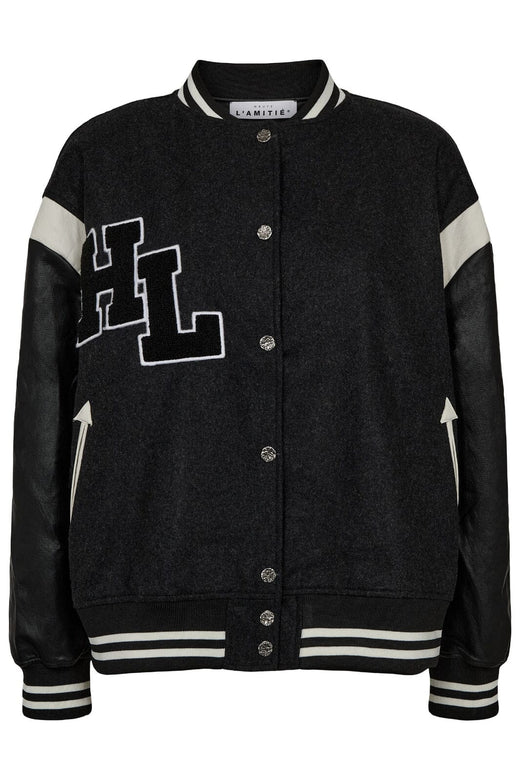 Haute L'Amitié - Hl Mix Bomber HL10389 - Black Jakker 