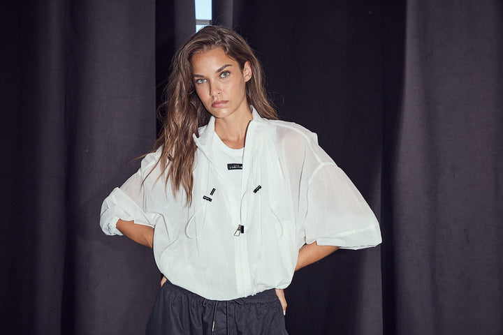 Haute L'Amitié - Iron Paper Jacket Hl11038 - Paper White Jakker 