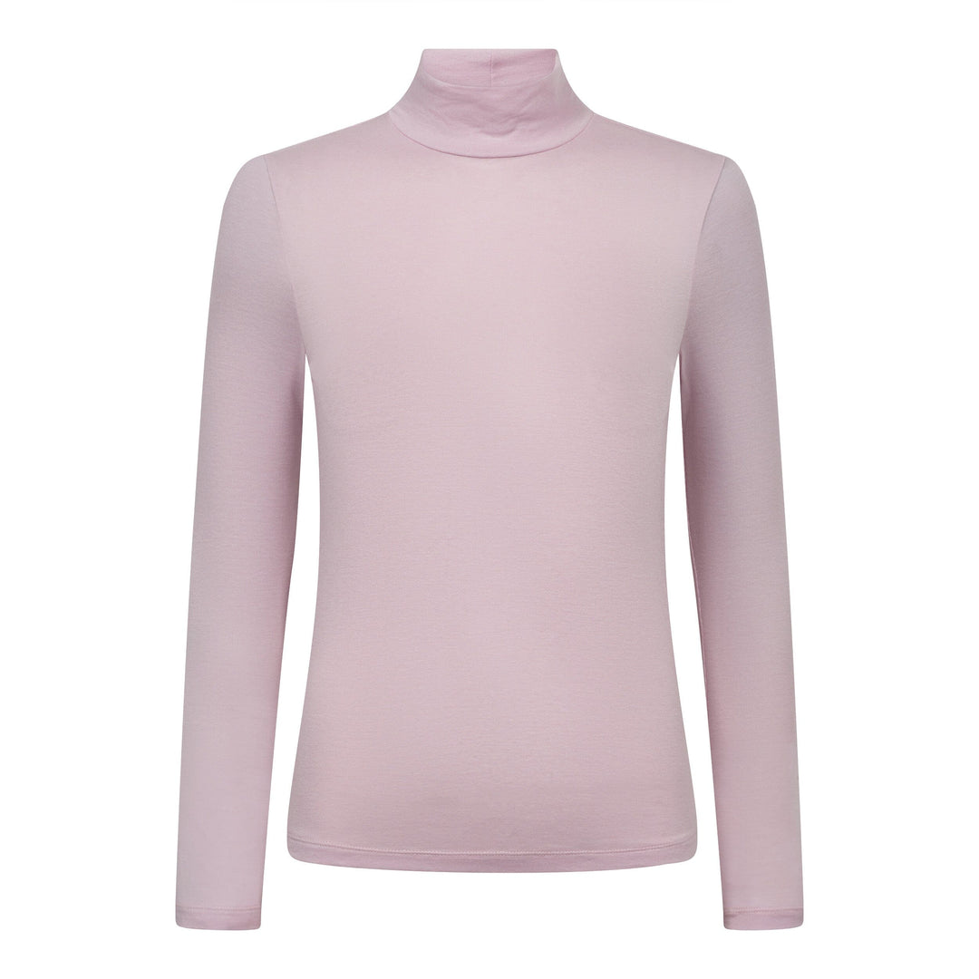 Haute L'Amitié - Lux Turtle Ls Tee HL10851 - Iced Rose T-shirts 