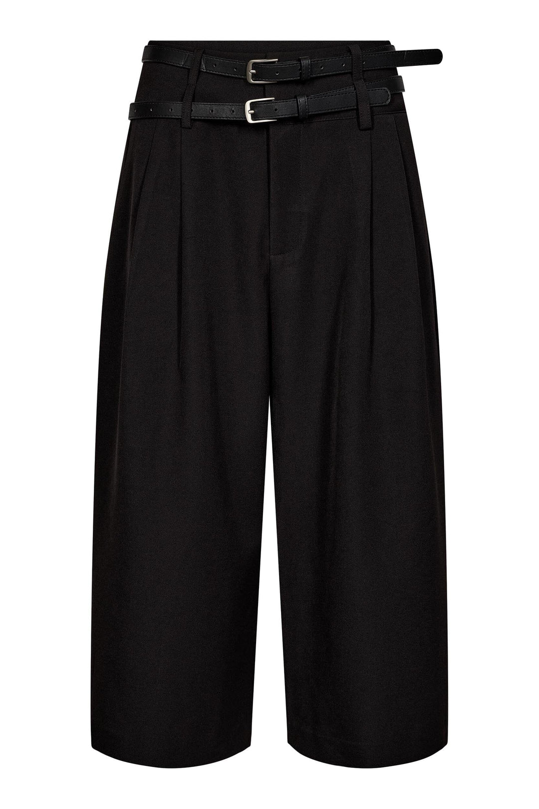 Haute L'Amitié - Michelle Belt Bermuda Hl11192 - Black Shorts 