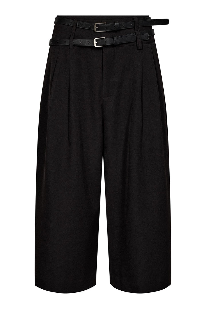 Haute L'Amitié - Michelle Belt Bermuda Hl11192 - Black Shorts 