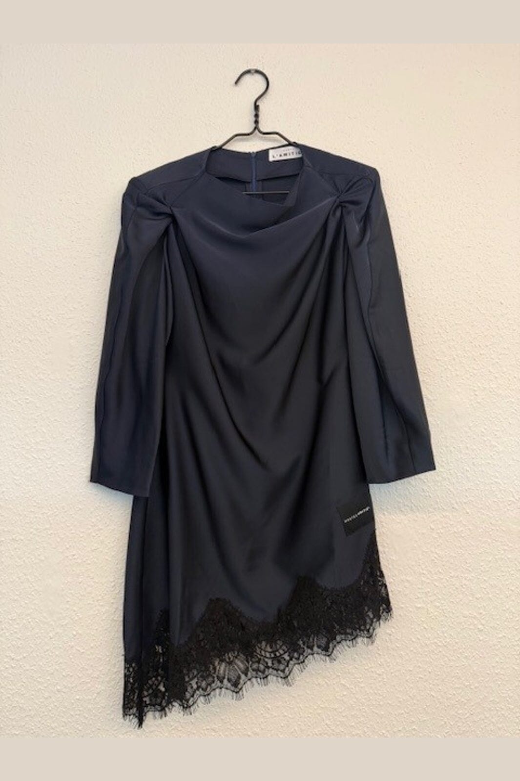 Haute L'Amitié - Naomi Twist Shoulder Dress HL10727 - Navy